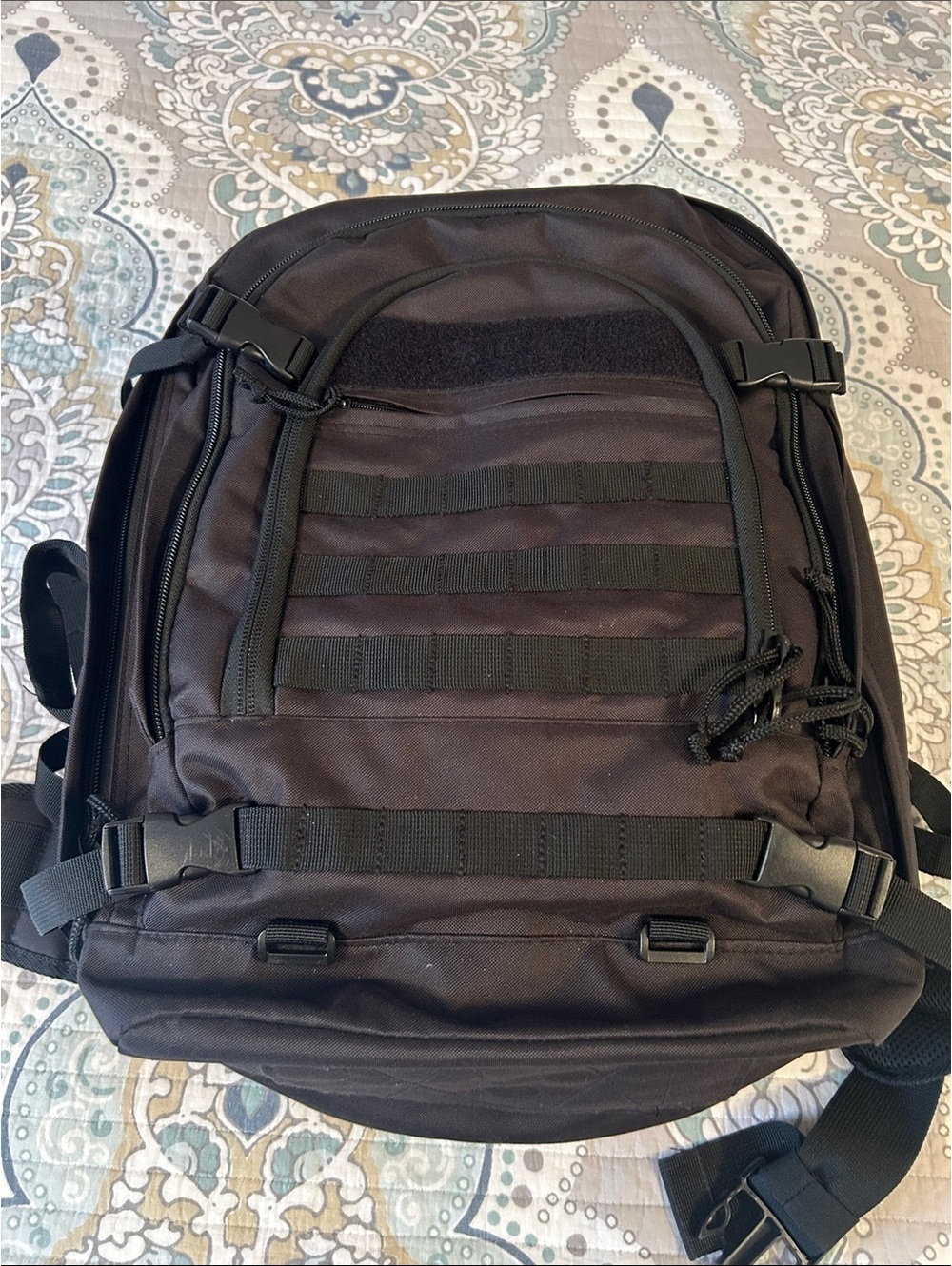 Sandpiper 1,900,000 Bugout BagTactical Black Backpack with MOLLE Webbing